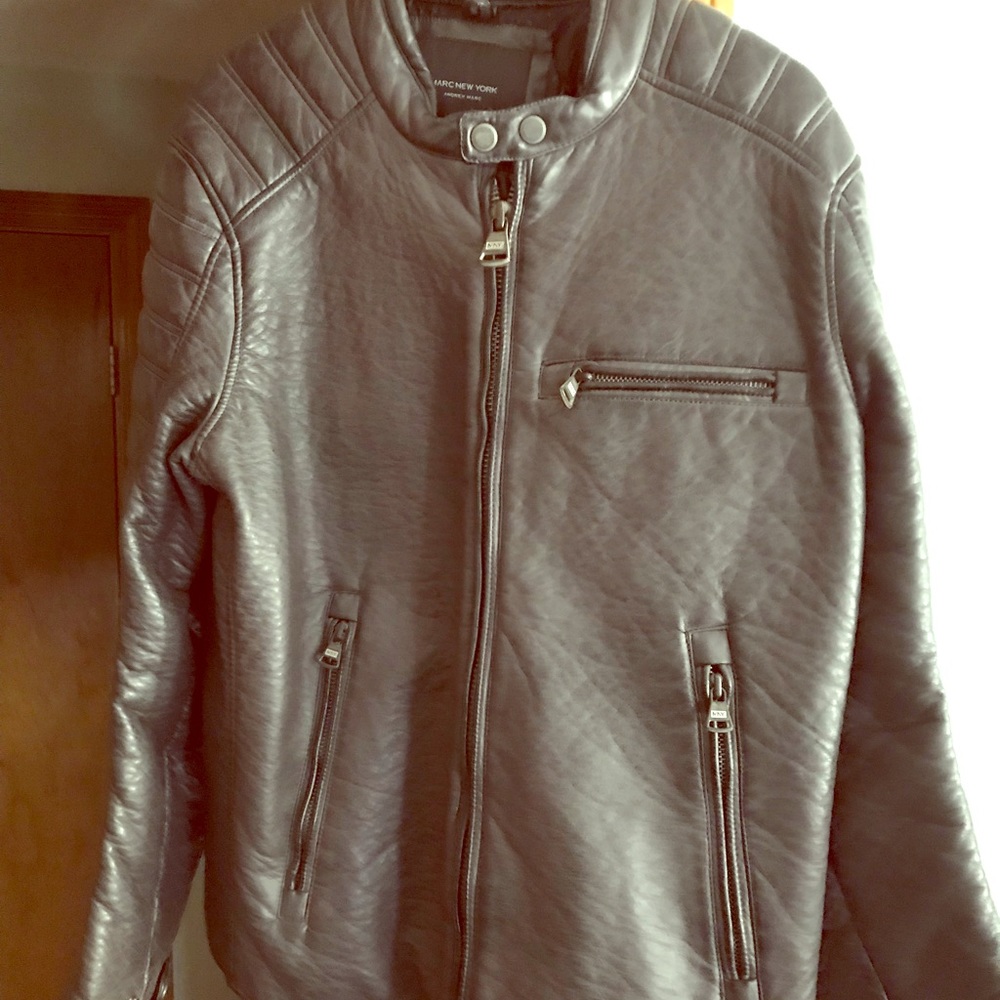 Marc New York Andrew Marc faux leather jacket